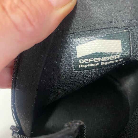 Timberland Tillston Leather Ankle Boots Lug Sole Weatherproof Size 10 Black Nubu - Picture 10 of 12